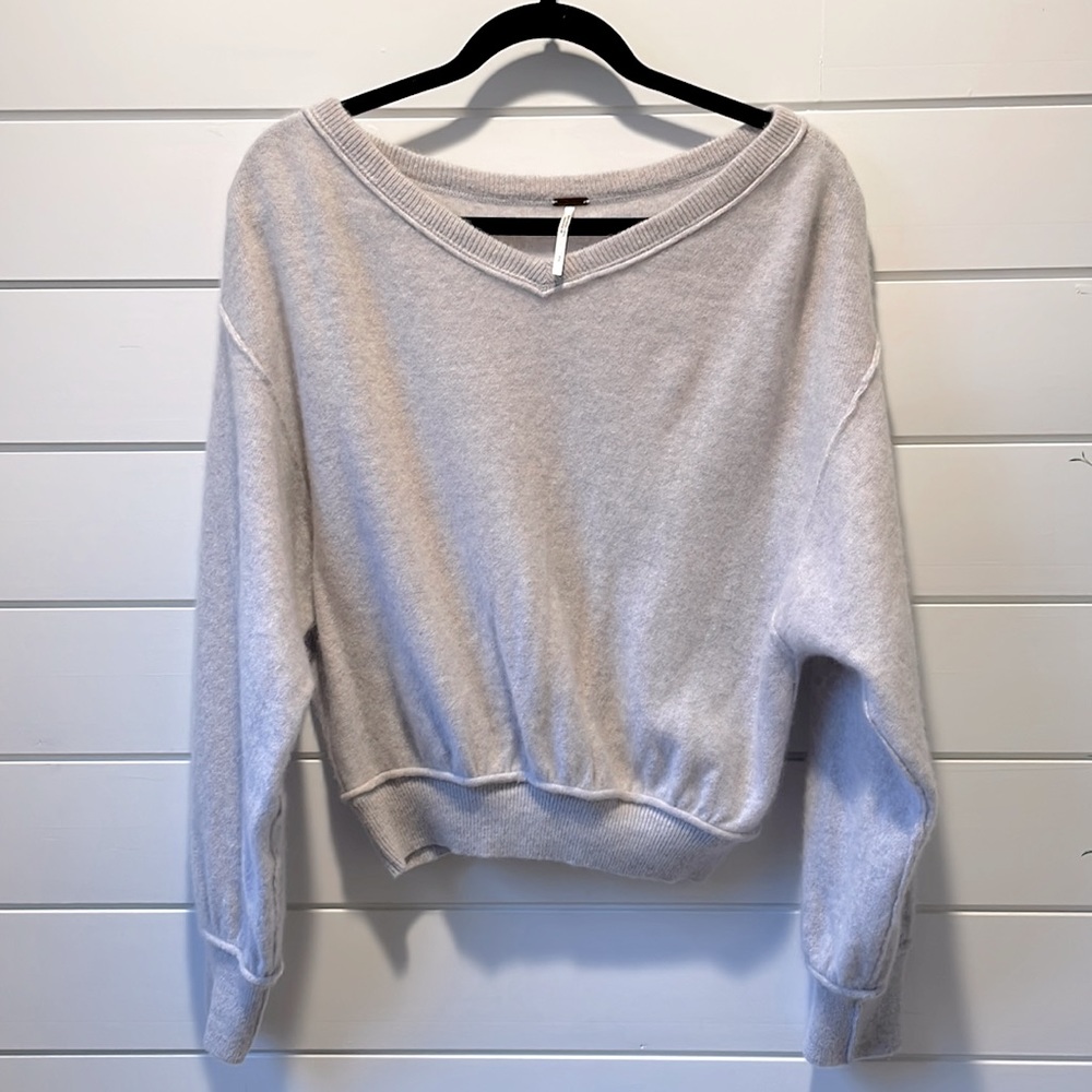 Free People cashmere sweater